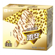 蒙牛 随变 经典香草口味 雪糕 75g*6支 *11件