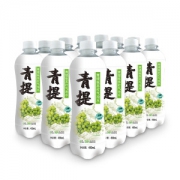 秋林 0糖0脂0卡 青提/白桃味 苏打气泡水 高膳食纤维 450ml*12瓶
