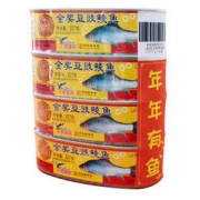 限地区： 鹰金钱 金奖豆豉鲮鱼罐头 227g*4罐 *3件