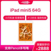 2019款 Apple iPad mini5 7.9英寸 平板电脑（64GB WLAN版 MUQY2CH/A）