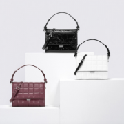 CHARLES＆KEITH 80780952 女士复古单肩包