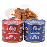 渔夫很忙 带鱼罐头 4罐  600g 27.8元包邮（需用券）