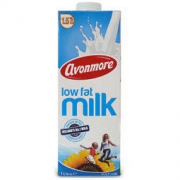 上海地区:爱尔兰进口牛奶 艾恩摩尔（AVONMORE）低脂牛奶 进口草饲 1L*6 整箱装 *3件