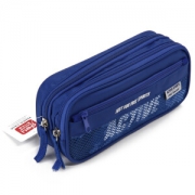 deli 得力 3074 帆布纯色笔袋 *3件 +凑单品