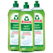 小编回购款：德国进口 750mlx3瓶 Frosch 柠檬浓缩洗洁精  53元包邮（上次59元）