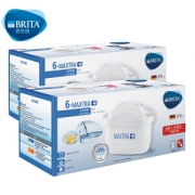 京东PLUS会员： BRITA 碧然德 Maxtra 多效滤芯 6枚装 *2件