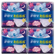 护舒宝(Whisper)超长夜用考拉裤裤女学生安心裤安睡裤型卫生巾M-L码4片装X4 安心裤卫生巾新老包装随机发货 *2件