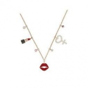 SWAROVSKI 施华洛世奇 MINE 5409471 唇膏嘴唇项链 *3件