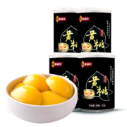第二份半价 林家铺子 新鲜黄桃罐头425gX4罐 券后￥21.9