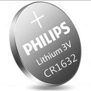 PHILIPS 飞利浦 CR1632纽扣电池 5粒装