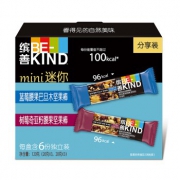 BE-KIND 缤善 迷你坚果棒分享装 树莓蓝莓混合口味 20g*6条 *5件 +凑单品 121.9元包邮（双重优惠）