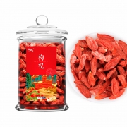 送一袋菊花茶 玻璃罐装 宁夏正宗特级红枸杞 券后￥14.9