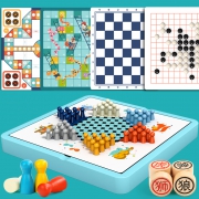 DALA 达拉 五合一游戏棋 飞行棋/五子棋/跳棋/单身贵族/会师棋 19.9元包邮（需用券）