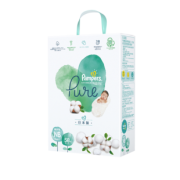 Pampers 帮宝适 纯净帮Pure纸尿裤 NB58 *2件 224.2元包邮（合112.1元/件）