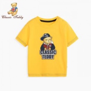 京东PLUS会员：CLASSICTEDDY精典泰迪 儿童短袖T恤 *3件