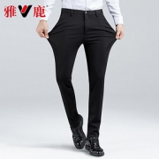 YALU 雅鹿 加绒西裤长裤男士 *4件
