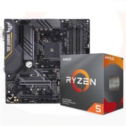 AMD 锐龙5 3600X CPU处理器 + ASUS 华硕 TUF B450M-PRO GAMING 主板 板U套装