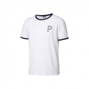 PUMA 彪马 男子春夏纯棉圆领拼色短袖T恤 Ringer 595103