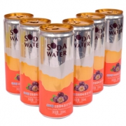 88VIP：北冰洋 百香果味苏打汽水 330ml*6听  *6件 104.21元包邮（多重优惠）