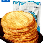 山东特产 金鹏 即食碳烤鳕鱼片 500g  色泽金黄