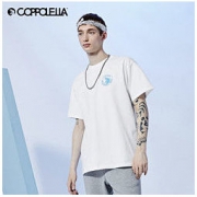 COPPOLELLA 小恐龙 V1DAA2116 中性款短袖T恤