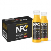 农夫山泉 NFC果汁饮料 100%NFC橙汁300ml*24瓶  *2件 273.42元（下单立减）