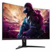 AOC CQ32G1 31.5英寸 曲面 2K高清 144Hz高刷新率 广色域 HDMI+DP接口 微框 快拆支架 游戏电竞显示器