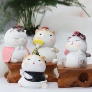 宝贝故事 宫廷猫小摆件 2只装 16.9元包邮（需用券）