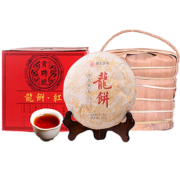 润土  红龙饼高品质普洱茶熟熟茶 357g 55元包邮（需用券）