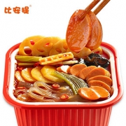 比安提自热火锅自煮小火锅蔬菜素食懒人速食网红即食自助方便便携