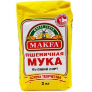 俄罗斯原装进口 MAKFA 马克发 小麦面粉 4斤