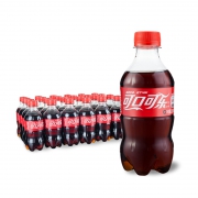 Coca Cola 可口可乐 汽水 300ML 24瓶 塑料瓶装 39.9元
