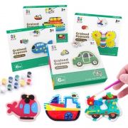 美术王国 儿童涂色石膏彩绘手工diy玩具 19.9元