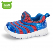 88VIP：木木屋 毛毛虫儿童运动鞋 37.99元包邮（需用券）