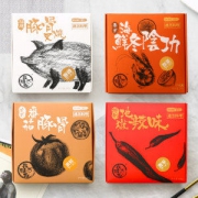 拉面说 日式叉烧豚骨冬阴功汤面 4盒组合共936g