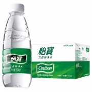 怡靌 纯净水 350ml*24 整箱装 怡宝饮用水 *2件