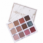 Venus Marble 大理12色石眼影盘 （赠 眼影刷 3支） 79元包邮（需用券）