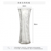若花 大号 玻璃花瓶 7.9元包邮