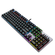 HP 惠普 GK100 机械键盘 (青轴、灰黑色、白光、104键)