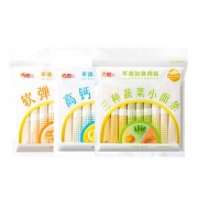巧厨 儿童面条宝宝蔬菜面易消化儿童面高钙营养辅食颗粒面 蝴蝶面 *6件 34.8