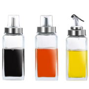 哲洋 玻璃方体油瓶 500ml 3.9元包邮（需用券）