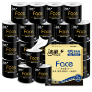 天猫 洁柔 face系列 有芯卷纸 4层140g*15卷 22.2元包邮（需用券）