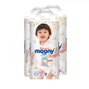 88VIP：Natural Moony 皇家婴儿裤型纸尿裤XL38片*3 330.51元（前1小时）