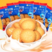 健柏 海盐小圆饼 100g*6袋 12.88元包邮（需用券）