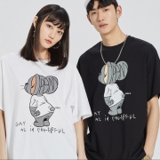 PEACEBIRD 太平鸟 x 猫和老鼠系列 男士纯棉T恤 低至110.53元