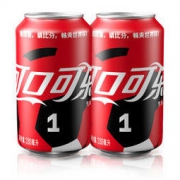 可口可乐 Coca-Cola 汽水 碳酸饮料 330ml*24罐 整箱装 可口可乐公司出品 武汉告白罐及新老包装随机发货