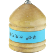 华铃 实木陀螺 5.6cm 送钢杆+绳 11.8元包邮（需用券）