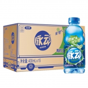限地区：脉动（Mizone）维生素饮料 青柠口味 400ml*15瓶