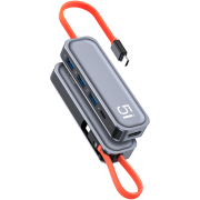 ROCK 洛克 五合一 Type-C扩展坞（HDMI/PD/USB3.0*3） 119元包邮（需用券）
