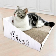 得酷 彩盒猫抓板 猫咪玩具 9.8元包邮（需用券）